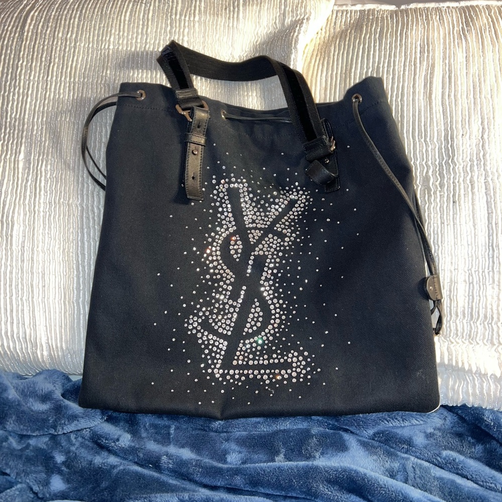 Vintage Black YSL Bag